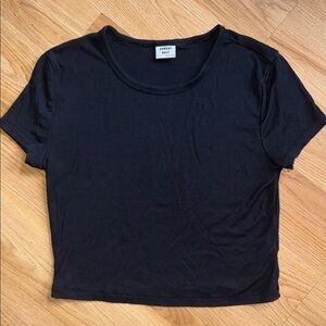 Sunday Best Aritzia Black Crop Top Small Modal